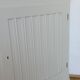 Armoire d’angle blanche Suède années 70