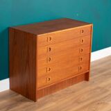 Retro Teak 1960s Danish Chest Of Drawers