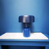 Blue metal lamp