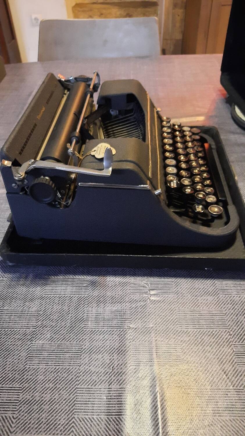 Underwood typewriter