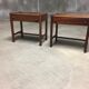 Table de chevet scandinave 1960 bout canapé scandinave vintage