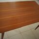 Scandinavian design table in teak levitan 1969