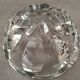 Vintage ashtray in solid crystal signed pierre gage 1951-1976 design art