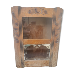 Armoire vitrine murale