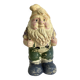 Plaster garden gnome