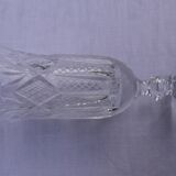 Vase en cristal avec décors ciselés
