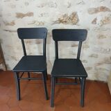 Paire de chaises bistrot