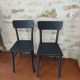 Pair of bistro chairs