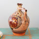 Glazed terracotta jug romania