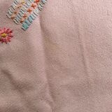 Embroidered tablecloth and 3 towels