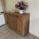 Solid oak sideboard