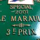 Plaque concours agricole le Marault