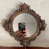 Old metal mirror