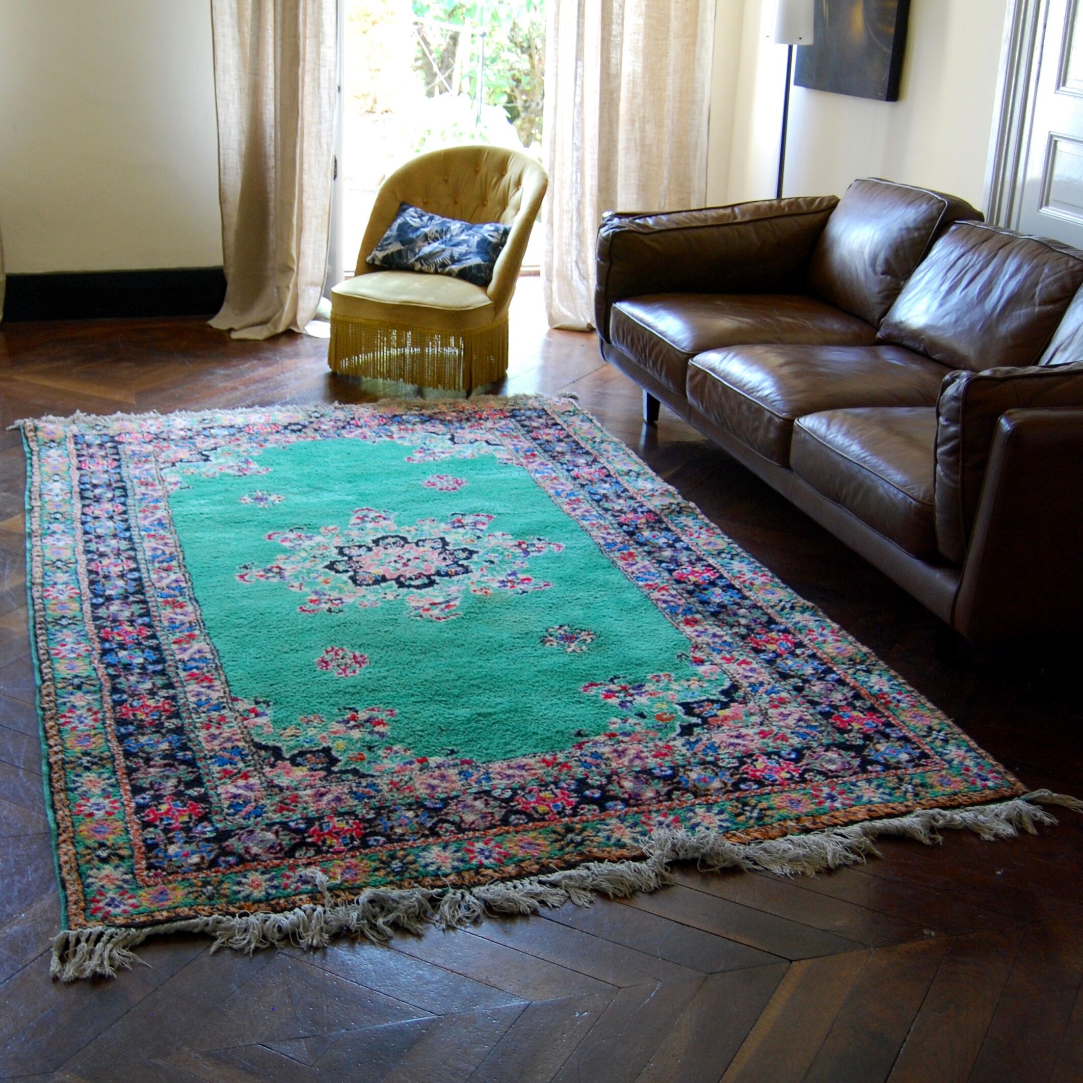 Multicolored Moroccan rug 170x260cm