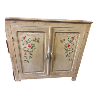 Buffet vintage patiné