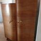 Asymmetrical wardrobe from the 1930s in Art Deco style.