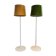 Scandinavian pair of Luxus floor lamps, Sweden, 1970s.