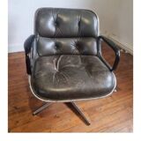 Set of Charles Pollock armchairs