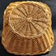 Vintage wicker basket 35 cm