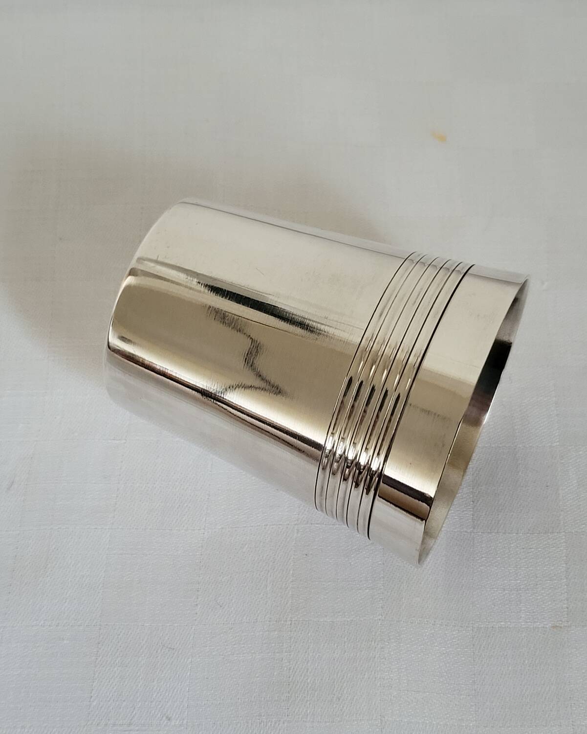 Baptism Timpani in Silver Metal