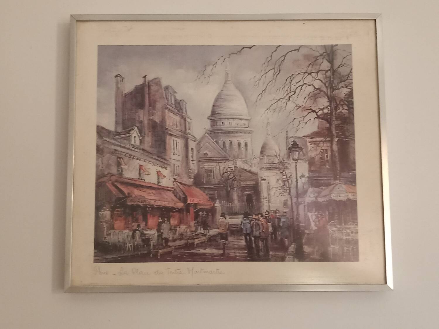 Paris decorative painting Place des Tertres Montmartre