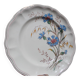 6 Longchamp Marguerite blue earthenware plates