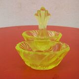 Old art deco uraline salt shaker