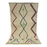 Handmade Moroccan Berber carpet 250 X 150 CM