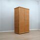 Vintage Dal Vera bamboo & rattan freestanding wardrobe 1970s