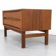 Teak Lowboard with Drawers, 1960s