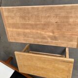 Stripped farm coffee table