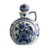 Ceramic bottle delft blauw