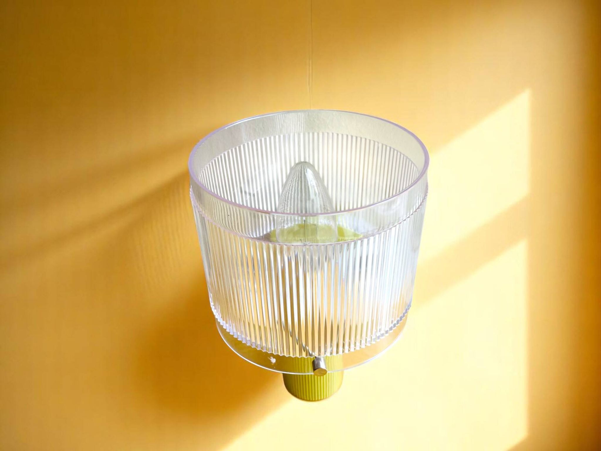 Portuguese mid century modern green  wall sconce light
