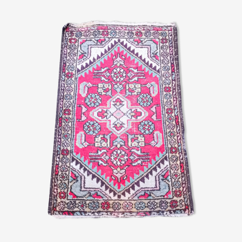 Tapis d'orient fait main persan 84 x 54 cm