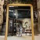 Miroir de cheminée en bois doré d’époque louis philippe xix ème siècle 1m75 x 1m21
