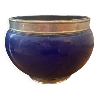 Blue flowerpot (diameter 29cm)