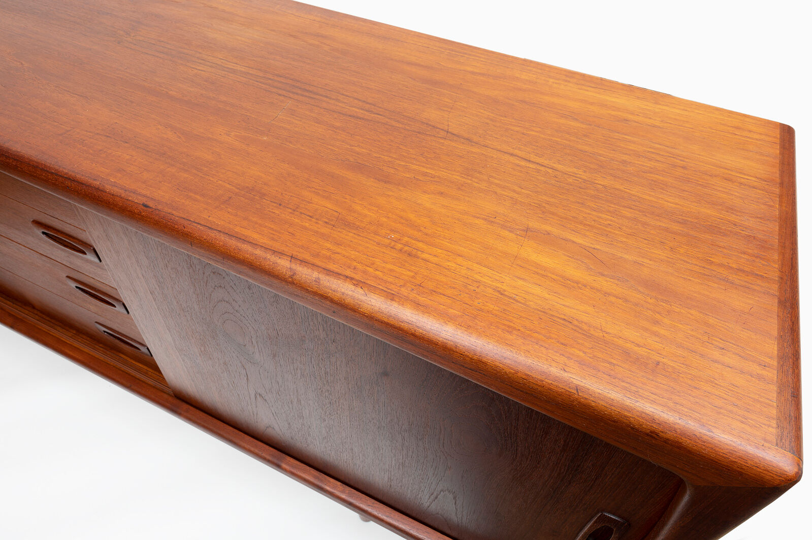 Mid-century modern danish teak sideboard hp hansen