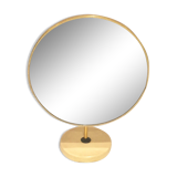 Golden table mirror
