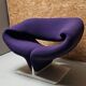 Artifort Ribbon chair designed by Pierre Paulin in 1960.