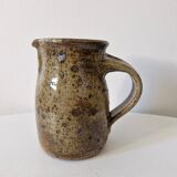 Old pitcher in pyrite stoneware