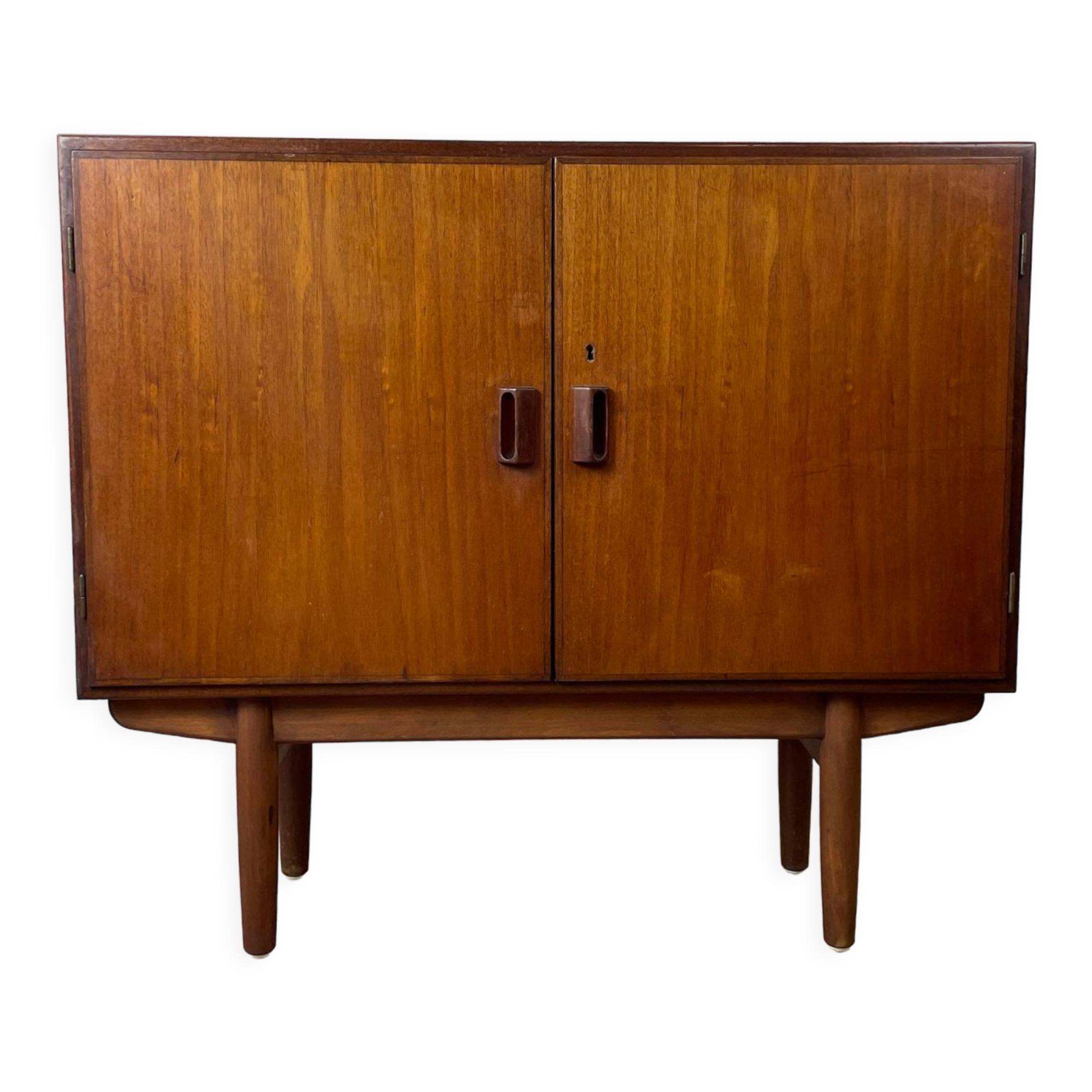 Vintage Scandinavian teak sideboard by Børge Mogensen for Søborg Furniture, 60s
