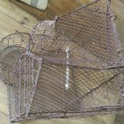 Handmade wire birdcage