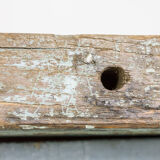 Antique industrial workbench