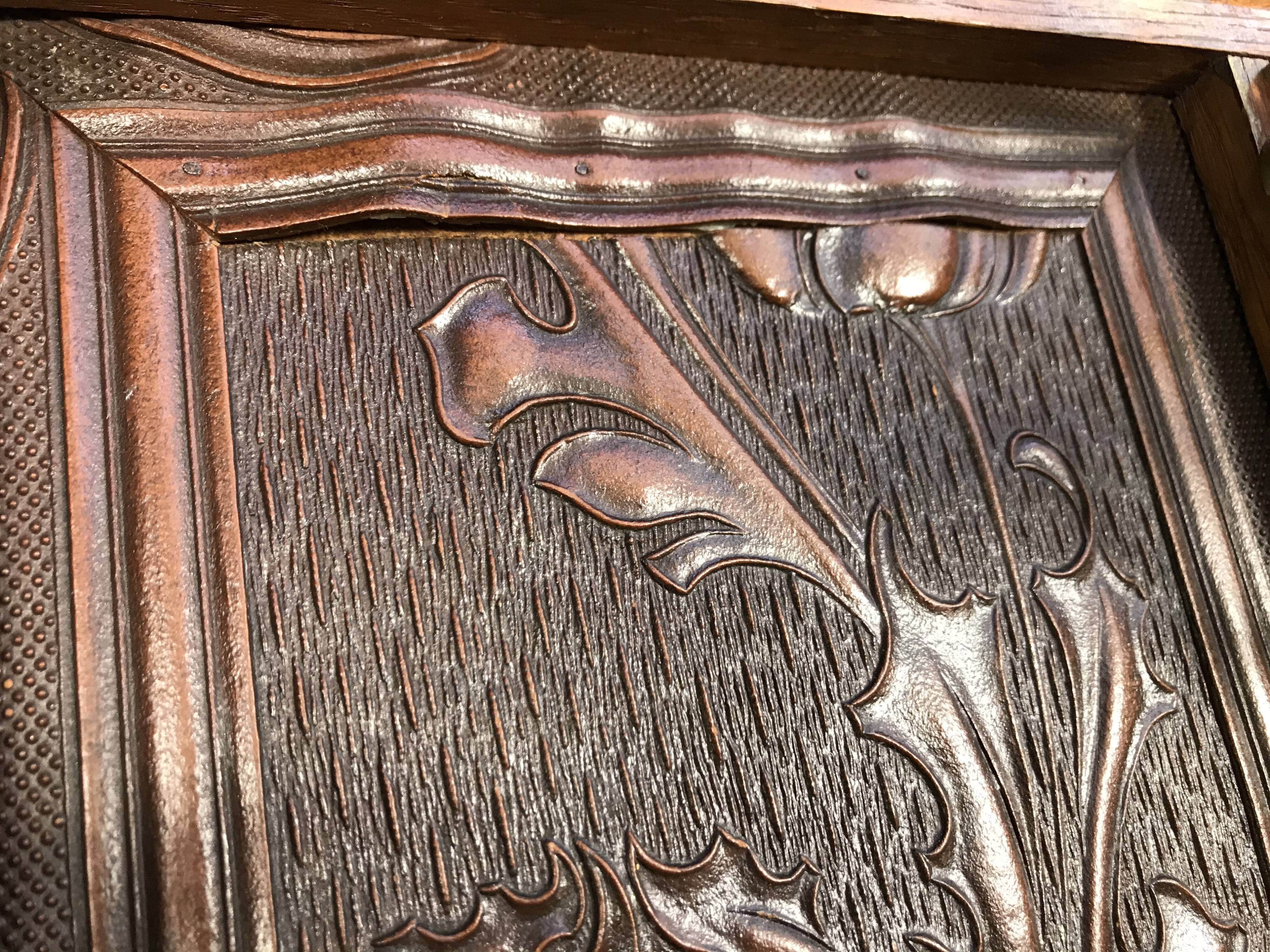 Oak and cardboard 1900