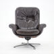 1970's Scandinavian Leather Armchair