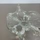 Murano glass "lucid" bowl shell element shell Murano, Italy, 1970s