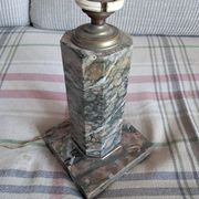 Pied de lampe vintage en marbre