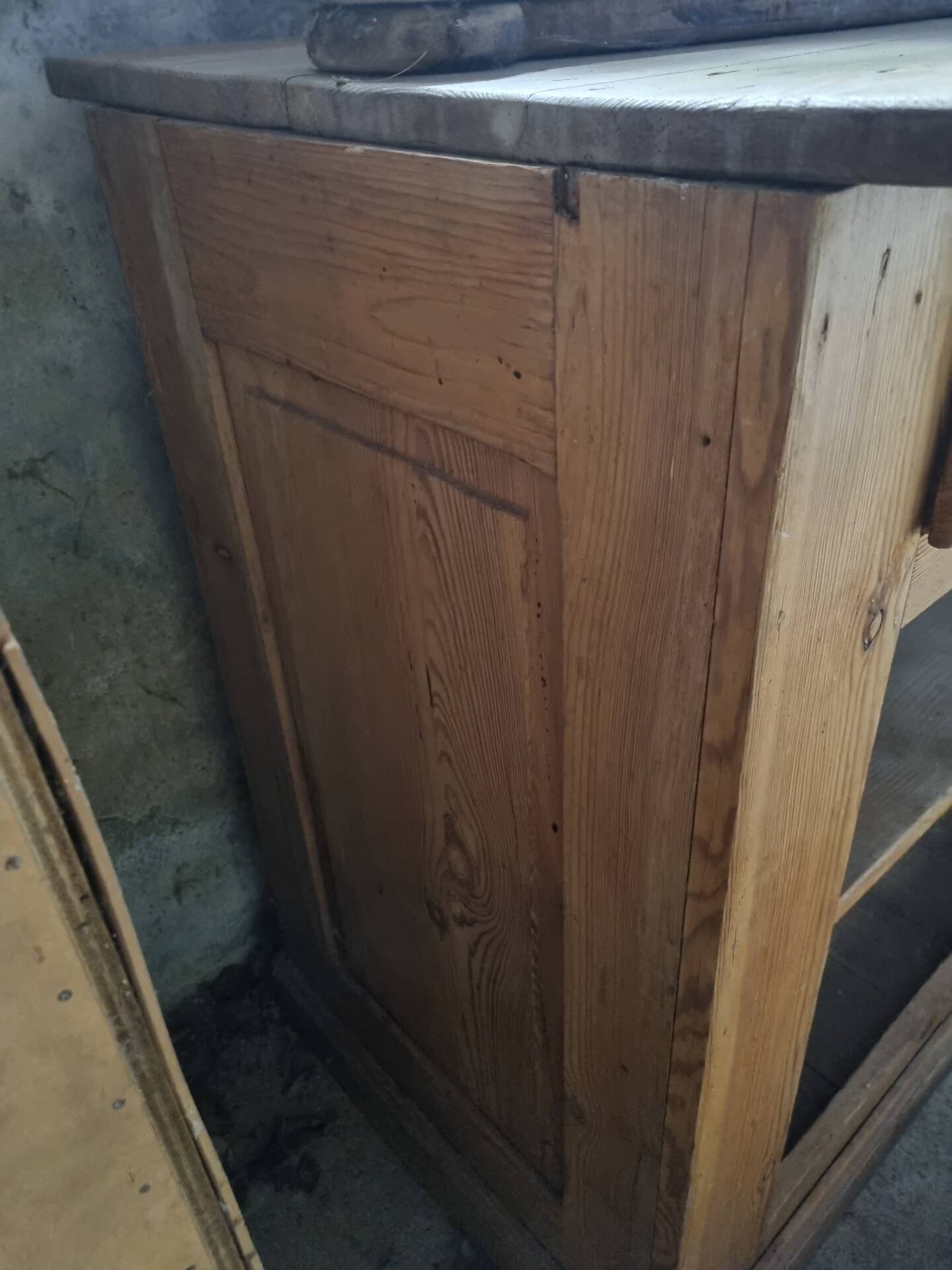 Enfilade comptoir rustique