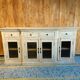 Buffet / display cabinet style industrial/colonial solid mango wood
