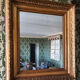 Mirror framing Napoleon III gilding gold leaf